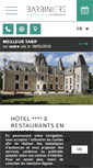 Mobile Screenshot of chateau-barbiniere.com
